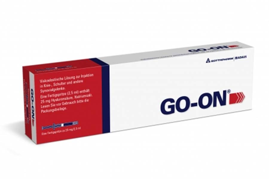 GO-ON® Fertigspritze, <br>25 mg / 2,5 ml